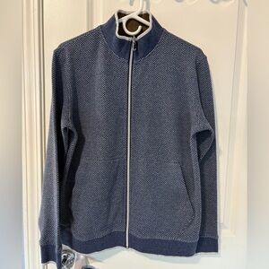 Robert Graham Men's Reversible Full-Zip Sweater Size Small